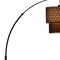 Homeroots Black Metal Arc Lamp13 x 35 x 66-71 in. 372502 - alternate 3